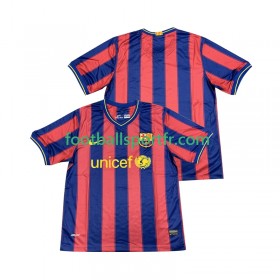 Tenue FC Barcelone 2009 2010 Retro Domicile Maillot de Foot